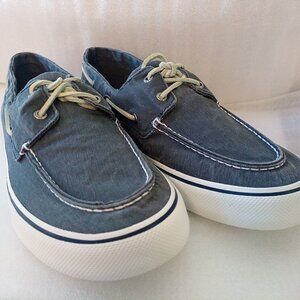 Sperry Men's SeaCycled Bahama II Sneaker in Taupe US12 BRAND NEW!!